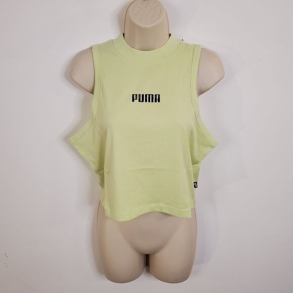 Puma Summer Tank Lime Green Large - Picture 2 of 7